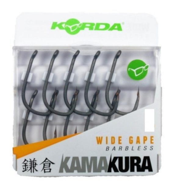 Korda Kamakura Wide Gape Barbless size 4