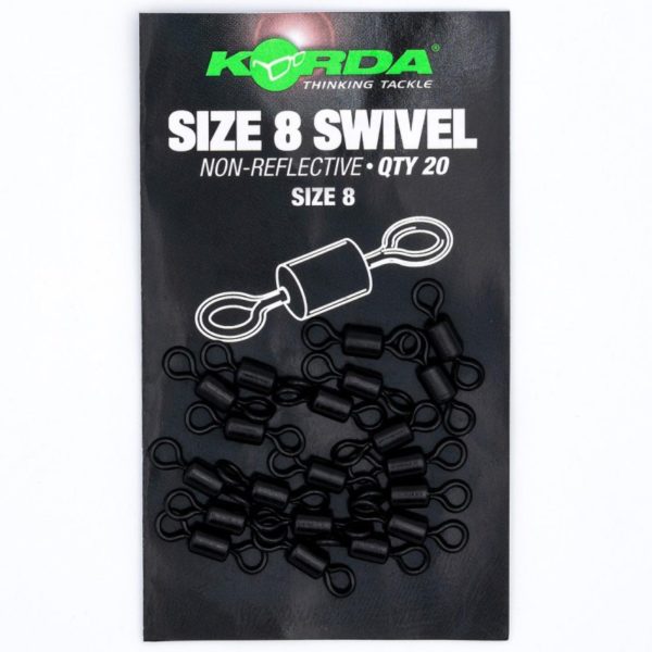 Korda Swivels Size 8 - 20 pcs